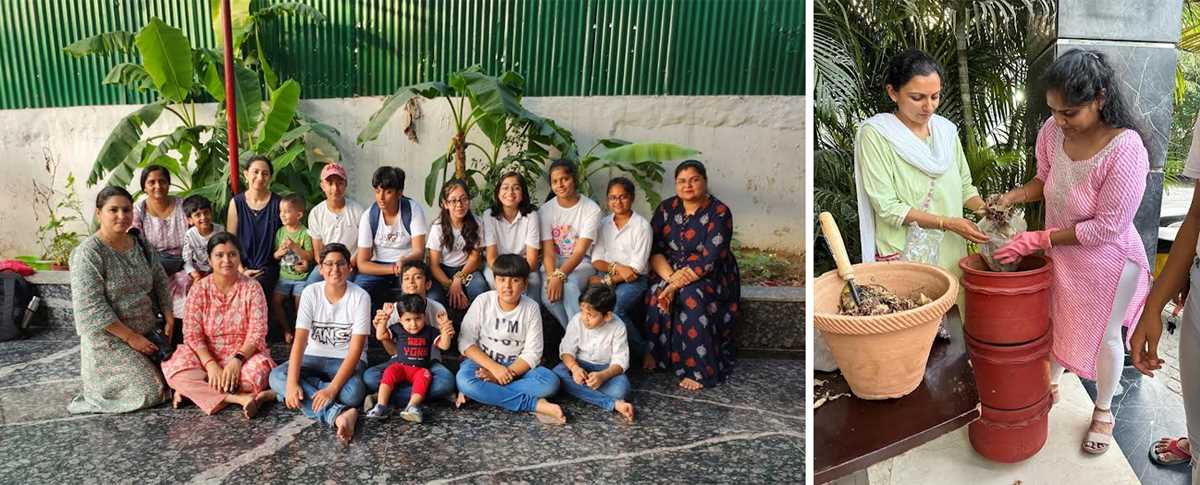 बच्चों ने नुक्कड़ नाटक के माध्यम से सीखा कूड़ा प्रबंधन